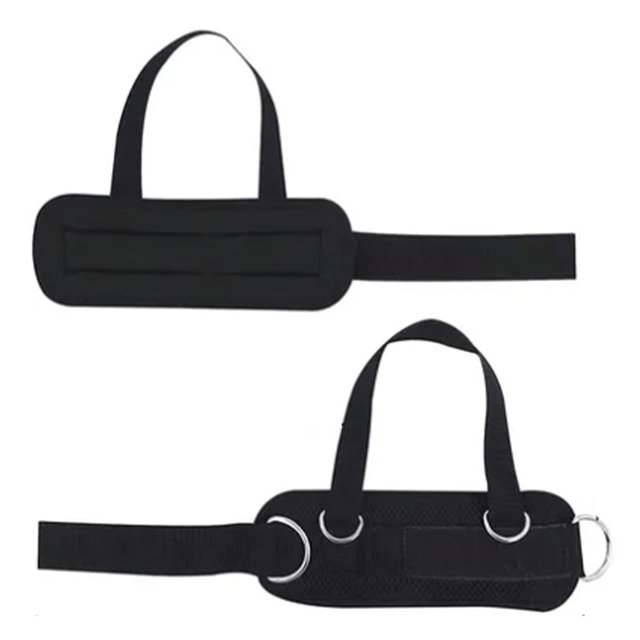 Correa de tobillo acolchada cómodas correas de tobillo de contragolpe de goma ajustada efectivas 2 piezas para máquina de cable para entrenamientos de piernas ANGGREK Otros