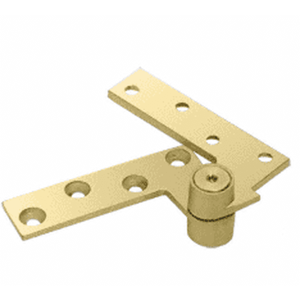 Rixson R180PB Polished Brass 3/4" Offset Top Pivot