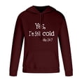 thumbnail image 3 of Sudadera con capucha para hombre, informal, con estampado, de manga larga, tipo blusa, 3 of 6