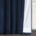 thumbnail image 6 of Astrology Blue Vintage Cotton Velvet Curtain (1 Panel), Astrology Blue, 50W X 84L, 6 of 6