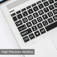 thumbnail image 4 of HAHDAXIA Keyboard Cover with Large Letters for HP 15.6 Laptop 15-dw 15-dy 15-ef 15-db 15-da 15-bs 15-bw 15t 15z 15t-dy200 15t-dw300/HP 17.3 Laptop 17-by 17-bs 17-bw 17-ca 17-by1053dx 17-by406, 4 of 7