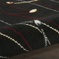 thumbnail image 3 of Nourison Grafix Transitional Botanical Black 2' x 4' Area Rug, (2' x 4'), 3 of 7
