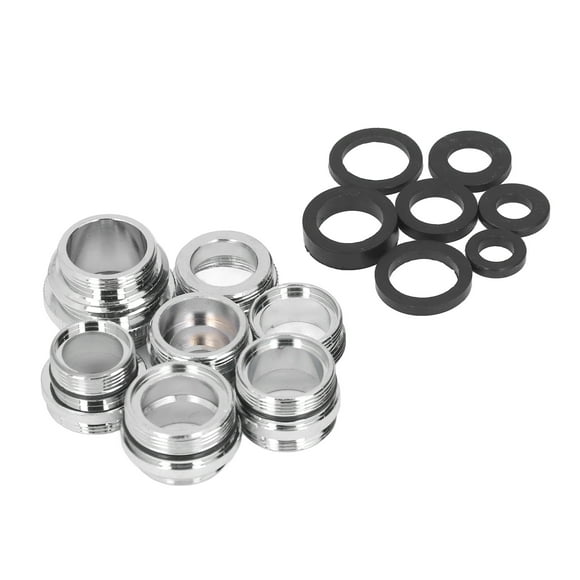 Faucet Adapter Kit,7Pcs/Set Male Female Faucet Male Female Faucet Adapter Kit Brass Aerator Adapter Set Future-Proof Design