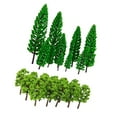 thumbnail image 1 of 30Pcs Model Trees Train Railroad Street Layout Scenery Decoration N Props, 1 of 6