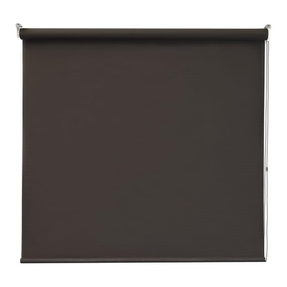 Persiana para Ventana Decoking Enrollable Horizontal Malla Solar 160cm ancho x 180cm alto Tobaco