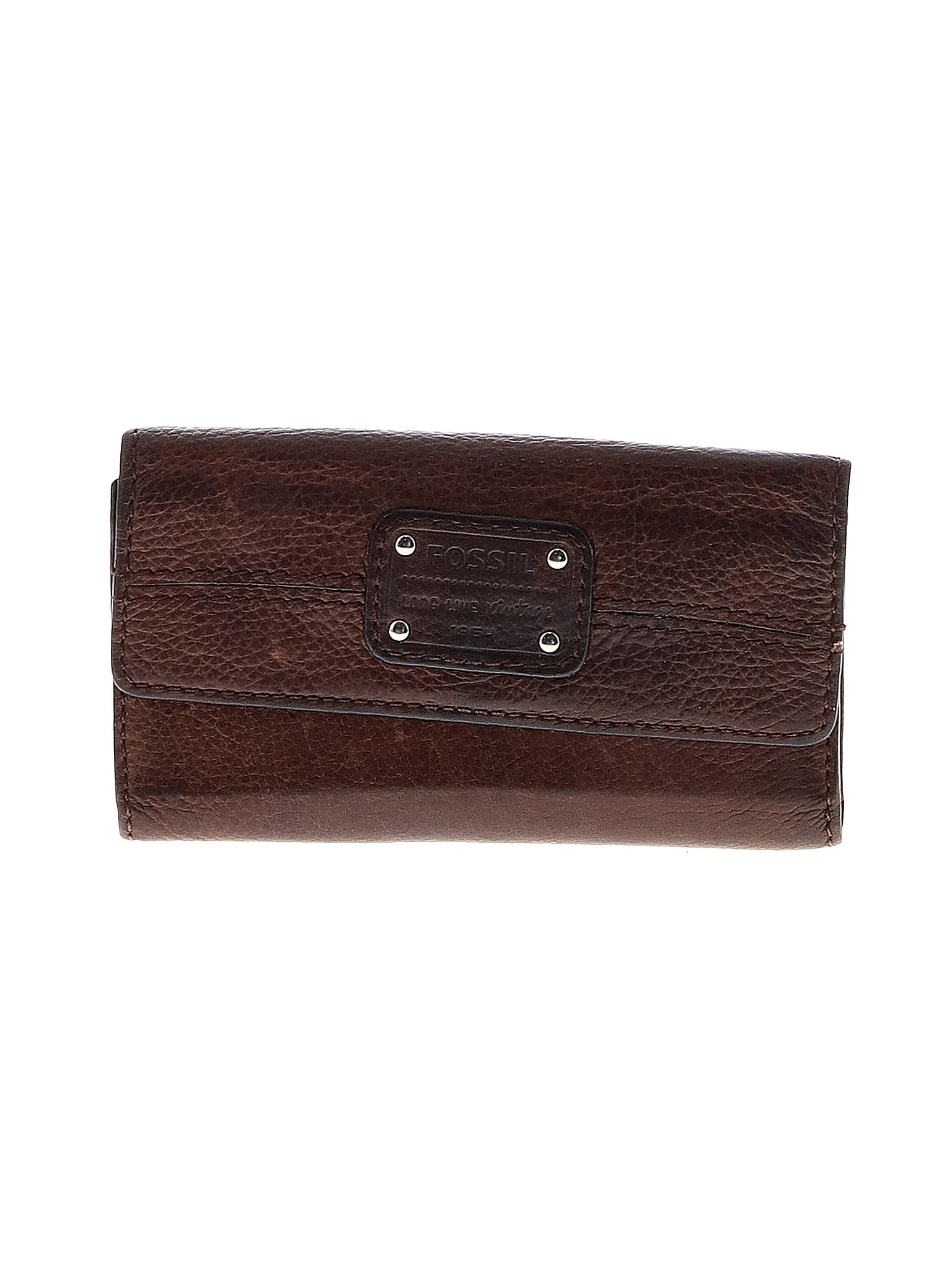 Fossil Women's Leather Wallet Pre-Owned, One Size Dominican