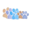 thumbnail image 4 of WHAMVOX 6Pcs Brown Anti Slip Stickers PEVA for Bathtub and Pool Areas, 4 of 7