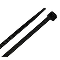 Home Plus 3004656 8 in. Cable Tie, Black - Pack of 100