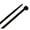 Black, variant on Home Plus 3004664 14.5 in. Cable Tie, White - Pack of 100