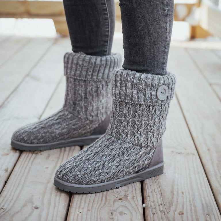 Essentials by MUK LUKS Women s Janet Boots Walmart