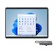 thumbnail image 1 of Surface Pro 8 13" (2880x1920) Touchscreen Tablet Platinum, Intel Quad-Core i5-1135G7, 8GB RAM, 128GB SSD, USB-C 4.0, WiFi 6, Win 11 w/M-trix USB-C 11-in-1 Hub MSI 8PN-00001, 1 of 2