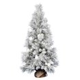thumbnail image 1 of Vickerman D191040 48 in. Artificial Frosted Beacon Pine Tree with 156 Tips, 1 of 3