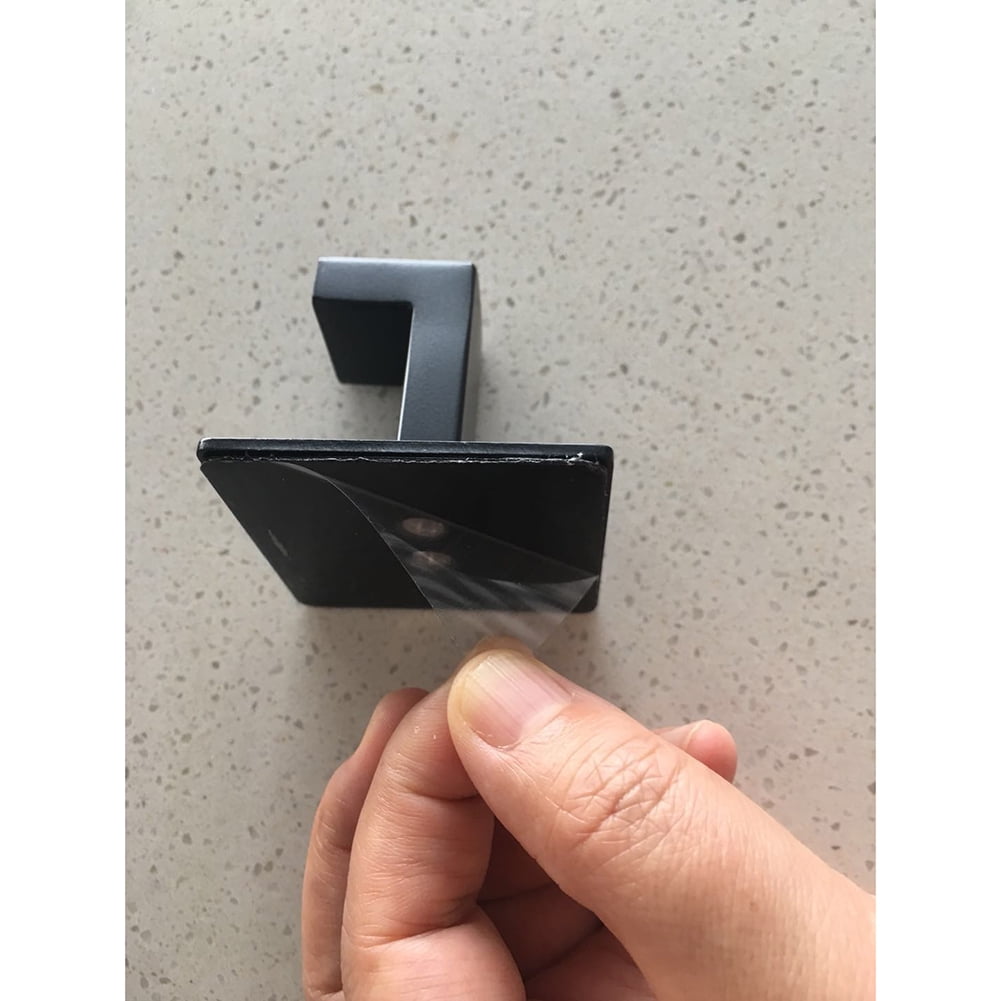 Towel Rack Set, Towel Bar Holder Rack Robe Hook Tissue, Matte Black