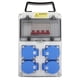 thumbnail image 1 of Distribuidor De Energía Distribuidor De Energía Impermeable De Mano Para Exteriores Con Disyuntor 4 Enchufes De 16 A 200-250 V Para El Sitio De Construcción Del Patio Del Jardín, 1 of 7