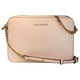 thumbnail image 1 of Michael Kors Bolso Bandolera East West de Piel Saffiano para Adultos con Dos Bolsillos Abiertos, Color Rubor, 1 of 5