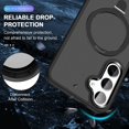 thumbnail image 2 of Gift compatible Samsung Galaxy S24 Ultra PC Case Kickstand Protective Cover Gift compatible with MagSafe, 2 of 5