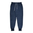 thumbnail image 3 of HOMADLES Mens Joggers Sweatpants with Drawstring with Drawstring Slin Fit Pants Drawstring Outdoor Hiking Jogger Pants Navy M, 3 of 8