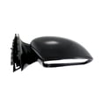 thumbnail image 4 of KarParts360 For Infiniti M35/M45 2006 07 08 09 2010 Door Mirror Passenger Side | Black | Paint To Match Cover | Convex | Power | Foldaway | Heated | With Memory | IN1321121 | 96301EH100, 4 of 5