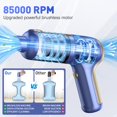 thumbnail image 3 of Aspiradora de mano inalámbrica para coche AHNR con motor sin escobillas, 20000 PA de alta potencia y plumero, 3 en 1 con teclado, miniaspiradora de mano para coche y hogar., 3 of 5