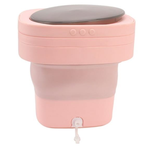 Washing Machine, Simulated Hand Washing Foldable Washer Portable Folding Washer Underwear Socks Plastic US Plug 100 To 240V For Apartments Home Dormitory