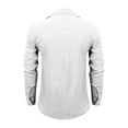 thumbnail image 5 of Men's Casual Button-Down Long-Sleeve Shirt Fashionable Casual Men's Clothing, 5 of 5