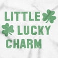 thumbnail image 2 of St Patricks Day Little Lucky Charm Unisex Fleece Graphic Zip Up Hoodie Brisco Brands 4X, 2 of 3