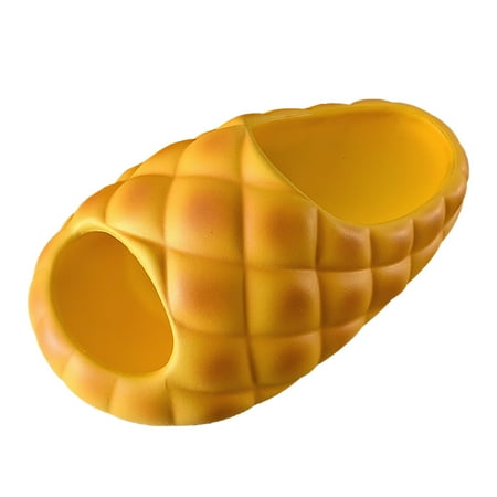 

XIAQUJ Women s Summer Korean Creative Slippers Thick Sole Cute Home Fashion Fun Bread Slippers Slippers for Women 2024 YE2 7.5