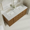 thumbnail image 7 of James Martin Vanities 545-V60d-3Ldl Laurent 60" Double Basin Poplar Wood Vanity Set -, 7 of 7