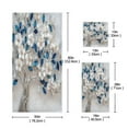 thumbnail image 3 of 3 Piece Bath Towels Set Bath Towel, Hand Towel and Face Towel for Bathroom, Gym, Hotel Stunning Tree, 3 of 8