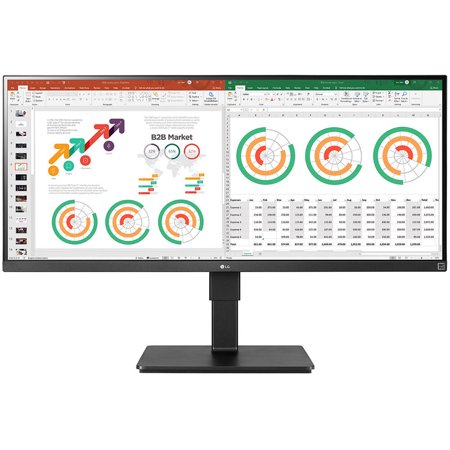 LG 34BN770-B Ultrawide 34" QHD WLED LCD Monitor - Matte Black