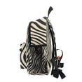 thumbnail image 4 of FORMRS School Backpack with Front Zippered Pocket 12" Elementary Student Travel Daypack, Black Lines, 4 of 6
