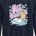 thumbnail image 3 of Disney - Alice In Wonderland - Day Dreaming - Toddler & Youth Crewneck Fleece Sweatshirt, 3 of 5