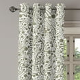 thumbnail image 3 of Ambesonne Grommet Curtain, , 50"x84", Off White Army Green, 3 of 5