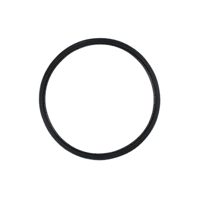 Wheelchair Tire PU Urethane Assembly Tubeless Tires Replacement Durable Accessory Easy to Install 24X1 3/8 black