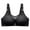 Black, variant on Darzheoy Bras for Women No Underwire Ladies Fashion Bowknot Printing Comfortable Hollow Out Bra Underwear Bras Sport Bras 85B/C