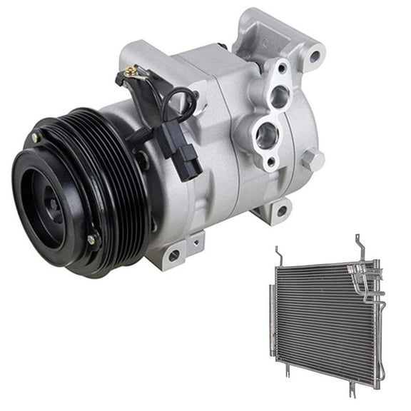For Mazda CX-5 2019 2020 AC Compressor w/ A/C Condenser & Drier - BuyAutoParts