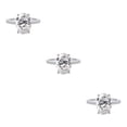 thumbnail image 1 of Jumpingount Anillos de boda con gemas brillantes para damas de moda - Compre ahora Anillos para mujeres Anillo de compromiso Moissanite Anillo de Type1 NO1, 1 of 6