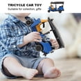thumbnail image 3 of Triciclo De aleación, Modelo De Coche Triciclo, Vehículos De Alta Simulación Para Niños, Juguete Con Función Deslizante, 3 of 7