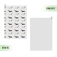 thumbnail image 2 of Kdxio Dachshund Dog Pattern Golf Towel (24" X 16") with Carabiner Clip - The Convenient Golf Cleaning Towel, 2 of 8