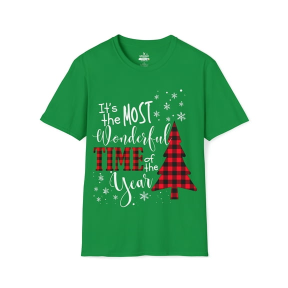 It's the most wonderful time of the year-Christmas Unisex Softstyle T-Shirt