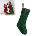 thumbnail image 6 of YWIYIUD Christmas Stockings with Initials, 18 Inches Large Embroidered Stocking Hanging Stockings for Family Holiday Christmas Decoration, Xmas Holiday Party Gifts & Decoration, 6 of 6