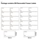 thumbnail image 5 of 200pcs Freezer Labels Removable Frozen Food Labels Freezer Stickers,refrigerator Date Labels Stickers Peelable, 5 of 5