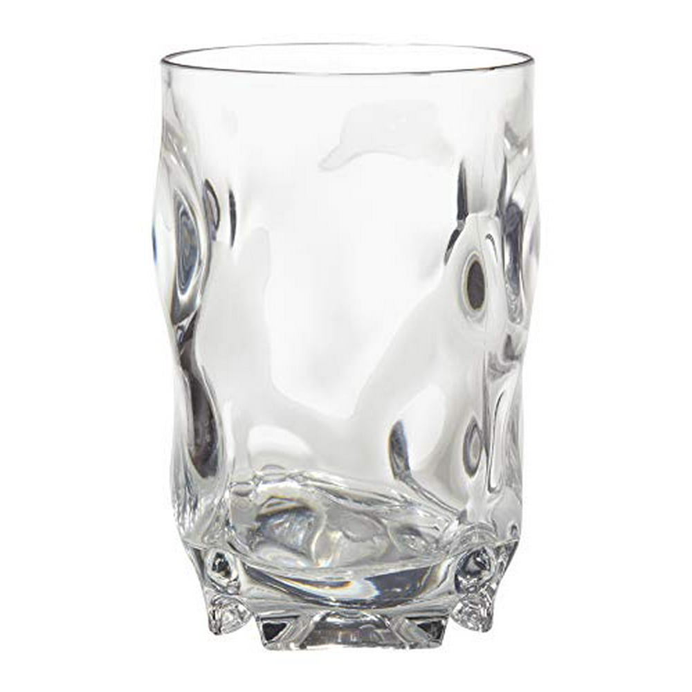 G.E.T. Shatterproof Highball / Tom Collins Glass, 16 Ounce, BPA Free