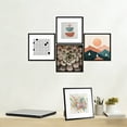 thumbnail image 4 of 12x12 Picture Frame without Mat or 8x8 with Mat, Black Square Frame for Wall or Tabletop, Gift for Mother 's Day Diamond Painting or Canvas, 4 of 6