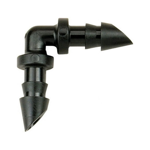 Raindrip 314010B 0.25 in. Barbed Elbow- 10 Pack