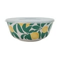 thumbnail image 4 of Mainstays by Becky G. & Alejandra Bamboo Melamine 4-Piece Serve Bowl Set, Lemon & Green, 4 of 10