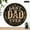 10x10in, variant on Patifu Best Dad Ever Vintage Wooden Sign Art Round Wall Clock 10 Inch for Home Decor 12x12in