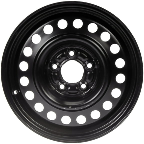 Dorman 939-138 Steel 16" Wheel Rim 16 x 6.5-inch 5-Lug Black, for Specific Chevrolet Models