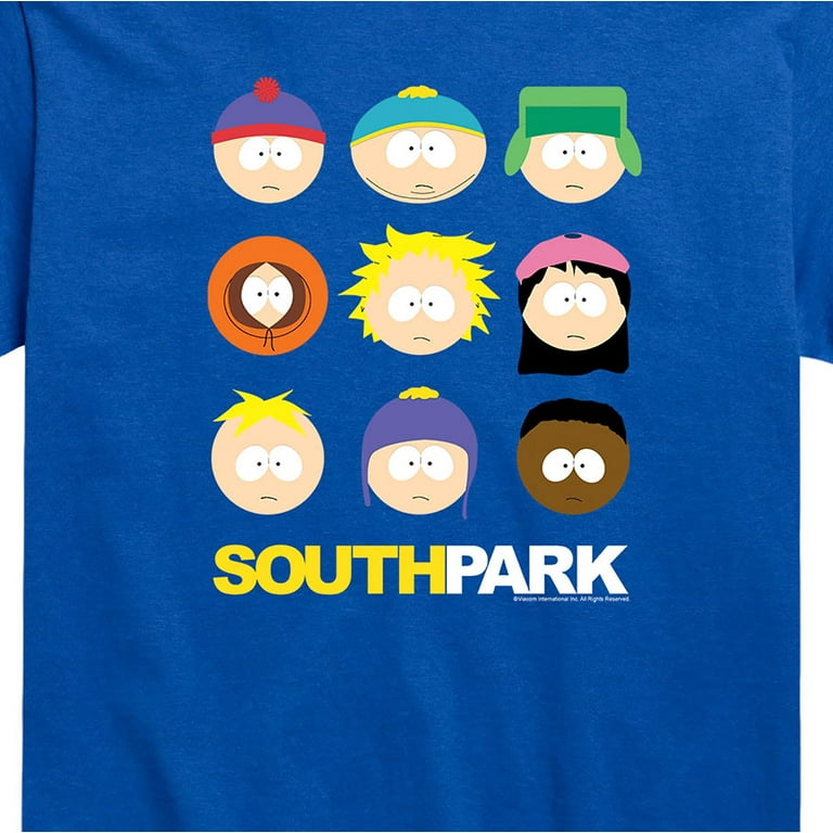 South Park - South Park Characters - Men's Short Sleeve Graphic T