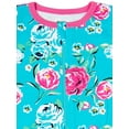 thumbnail image 2 of Wonder Nation Newborn Baby Girl Sleep and Play Pajamas, 3-Pack, Preemie-6/9 Months, 2 of 4